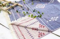 Peştamal, %100 Pamuk, Kilim, Kot Mavi