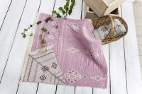 Peştamal, %100 Pamuk, Kilim, Pembe
